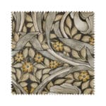 William Morris At Home Pimpernel Velvet Flint Wave Curtain
