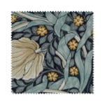 William Morris At Home Pimpernel Velvet Indigo Wave Curtain