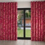 Sara Miller Birds of Paradise Fuchsia Wave Curtain