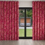 Sara Miller Birds of Paradise Fuchsia Wave Curtain