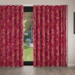 Sara Miller Birds of Paradise Fuchsia Wave Curtain
