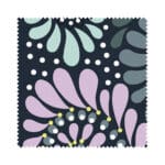 Sara Miller Peacock Filigree Petrol Wave Curtain