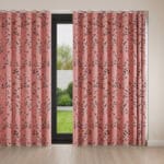 Sara Miller Butterflies & Trellis Peach Wave Curtain