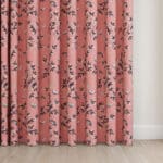 Sara Miller Butterflies & Trellis Peach Wave Curtain