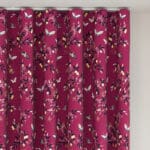 Sara Miller Butterflies & Trellis Purple Wave Curtain