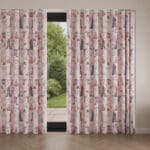 Sara Miller Circus Pink Wave Curtain