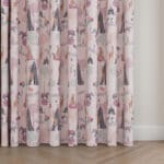 Sara Miller Circus Pink Wave Curtain
