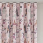 Sara Miller Circus Pink Wave Curtain