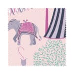 Sara Miller Circus Pink Wave Curtain