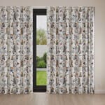 Sara Miller Circus White Wave Curtain