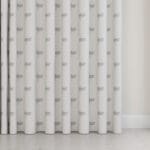 Sara Miller Dragonfly White Wave Curtain