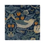 William Morris At Home Strawberry Thief Woad Wave Curtain