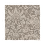 William Morris At Home Strawberry Thief Woven Limestone Wave Curtain
