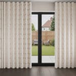 Sara Miller Flamingo Cream Wave Curtain
