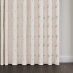 Sara Miller Flamingo Cream Wave Curtain