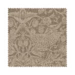 William Morris At Home Strawberry Thief Woven Walnut Wave Curtain