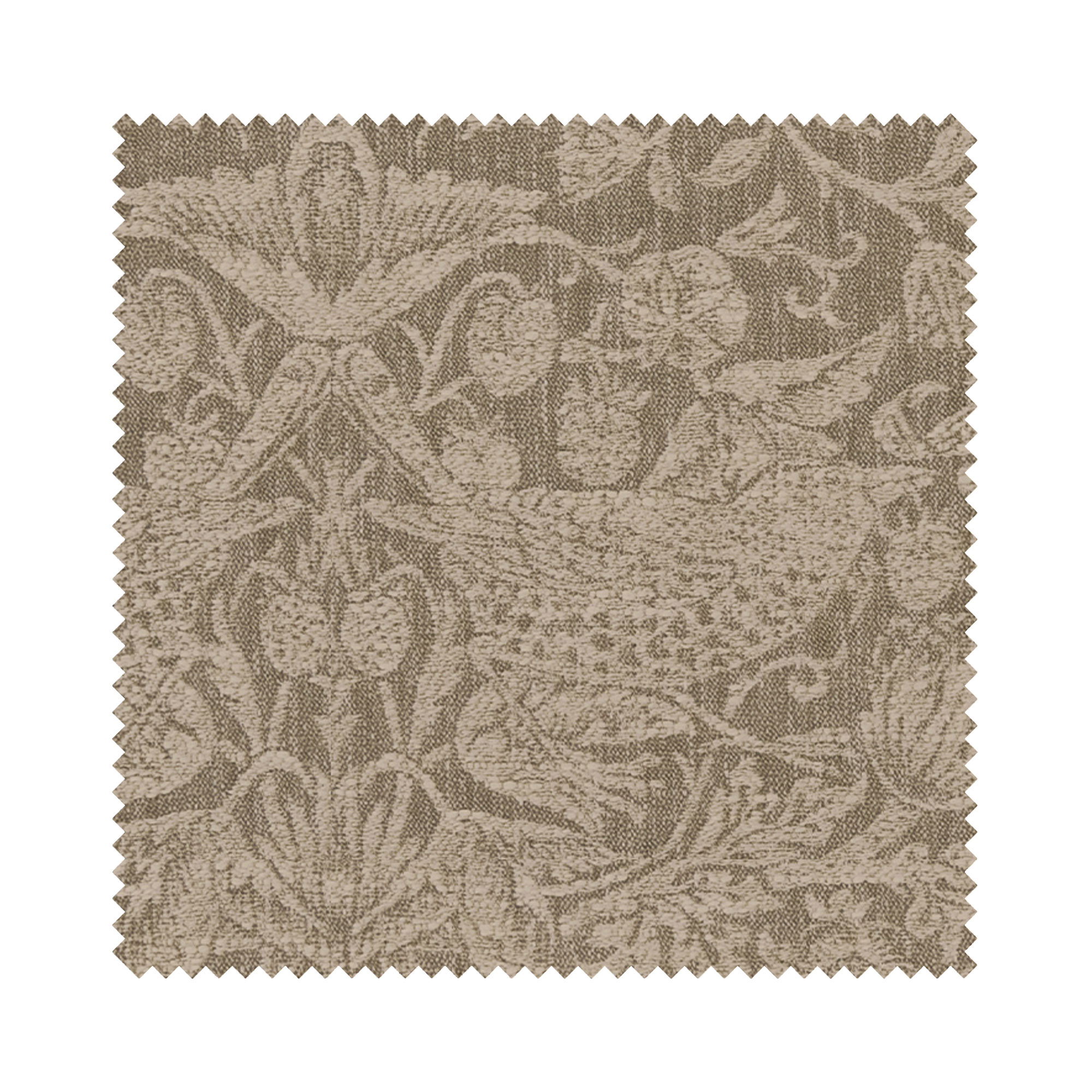 William Morris At Home Strawberry Thief Woven Walnut Wave Curtain - Image 7