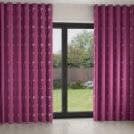 Sara Miller Flamingo Pink Wave Curtain