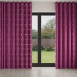 Sara Miller Flamingo Pink Wave Curtain