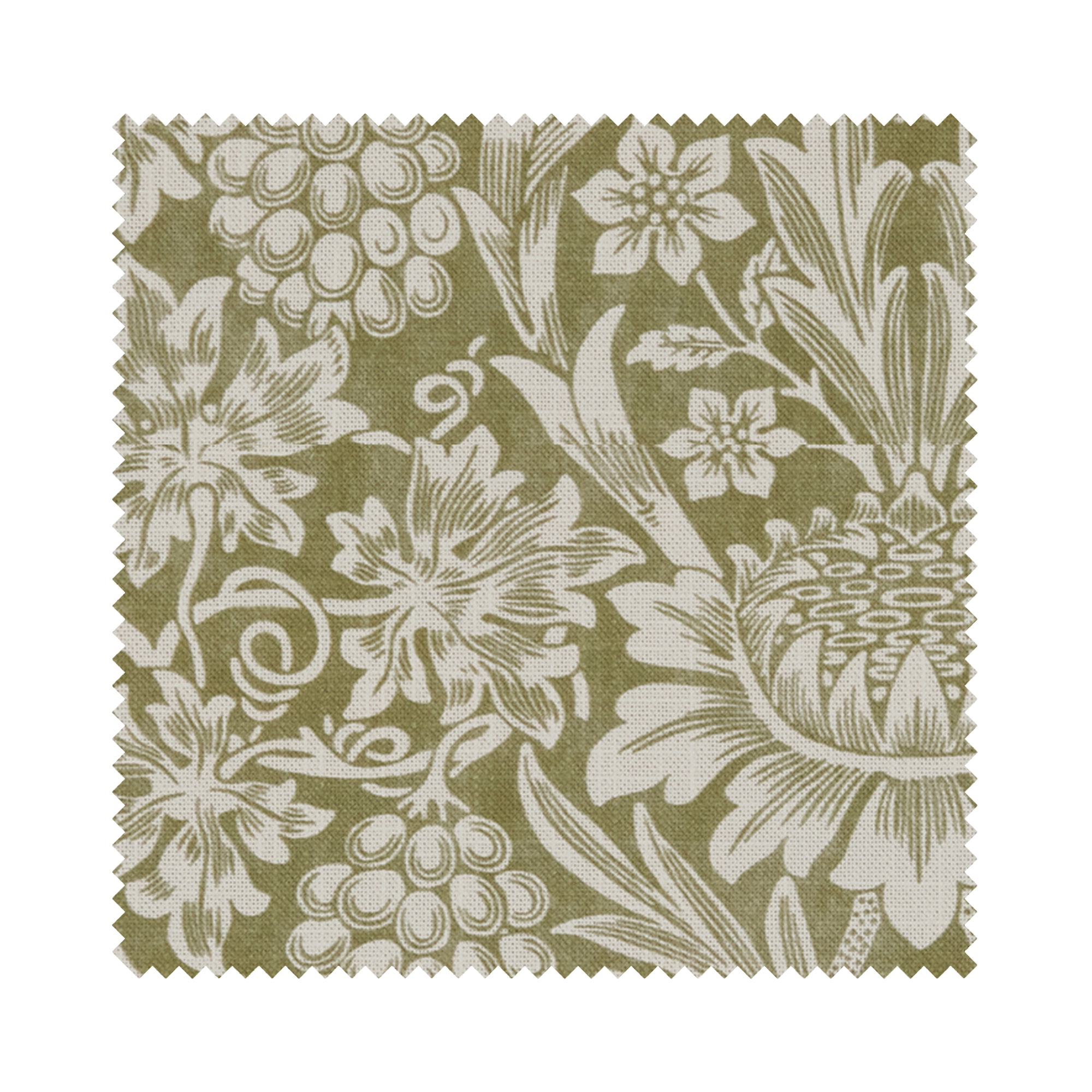 William Morris At Home Sunflower Artichoke Wave Curtain - Image 7