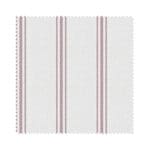Laura Ashley Burnsall Stripe Mulberry Wave Curtain