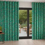 Sara Miller Green Birds Wave Curtain
