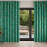 Sara Miller Green Birds Wave Curtain