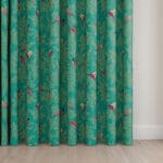Sara Miller Green Birds Wave Curtain