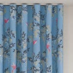 Sara Miller Hummingbird Cornflower Blue Wave Curtain