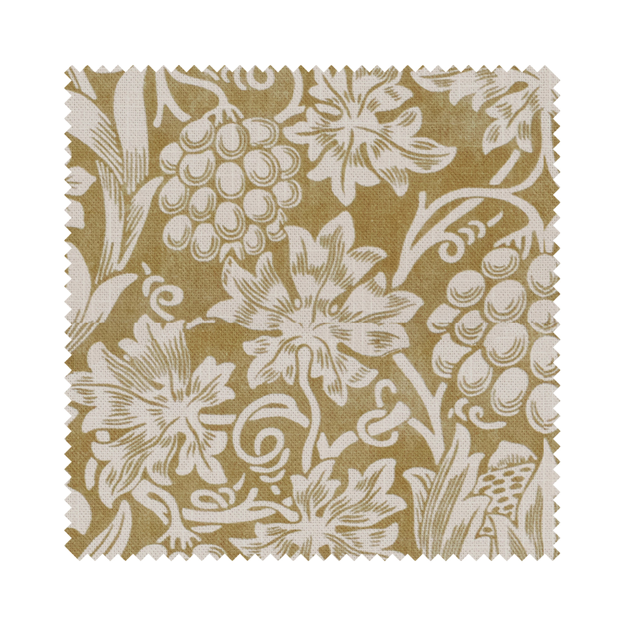 William Morris At Home Sunflower Ochre Wave Curtain - Image 7
