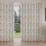 Sara Miller Lemon Cluster White Wave Curtain