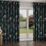 Sara Miller Lemur Forest Green Wave Curtain