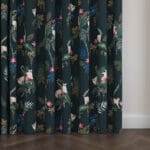 Sara Miller Lemur Forest Green Wave Curtain