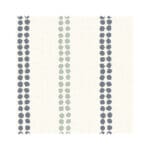 Laura Ashley Candy Stripe Apricot Wave Curtain