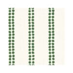 Laura Ashley Candy Stripe Bottle Green Wave Curtain