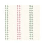 Laura Ashley Candy Stripe Pale Ochre Wave Curtain