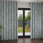 Sara Miller Riverbank Tales Pale Blue Wave Curtain