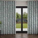 Sara Miller Riverbank Tales Pale Blue Wave Curtain
