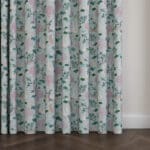 Sara Miller Riverbank Tales Pale Blue Wave Curtain