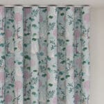 Sara Miller Riverbank Tales Pale Blue Wave Curtain
