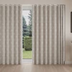 Sara Miller Small Palm Tree Linen Wave Curtain