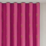 Sara Miller Small Palm Tree Pink Wave Curtain