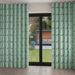 Sara Miller Toucans Aqua Wave Curtain