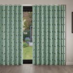 Sara Miller Toucans Aqua Wave Curtain