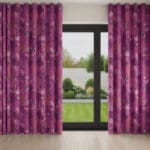 Sara Miller Underwater Mauve Wave Curtain