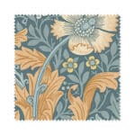 William Morris At Home Compton Velvet Bluebird Wave Curtain