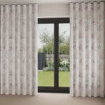 Sara Miller Underwater White Wave Curtain