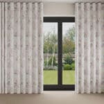 Sara Miller Underwater White Wave Curtain
