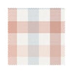 Laura Ashley Cove Check Blush Wave Curtain