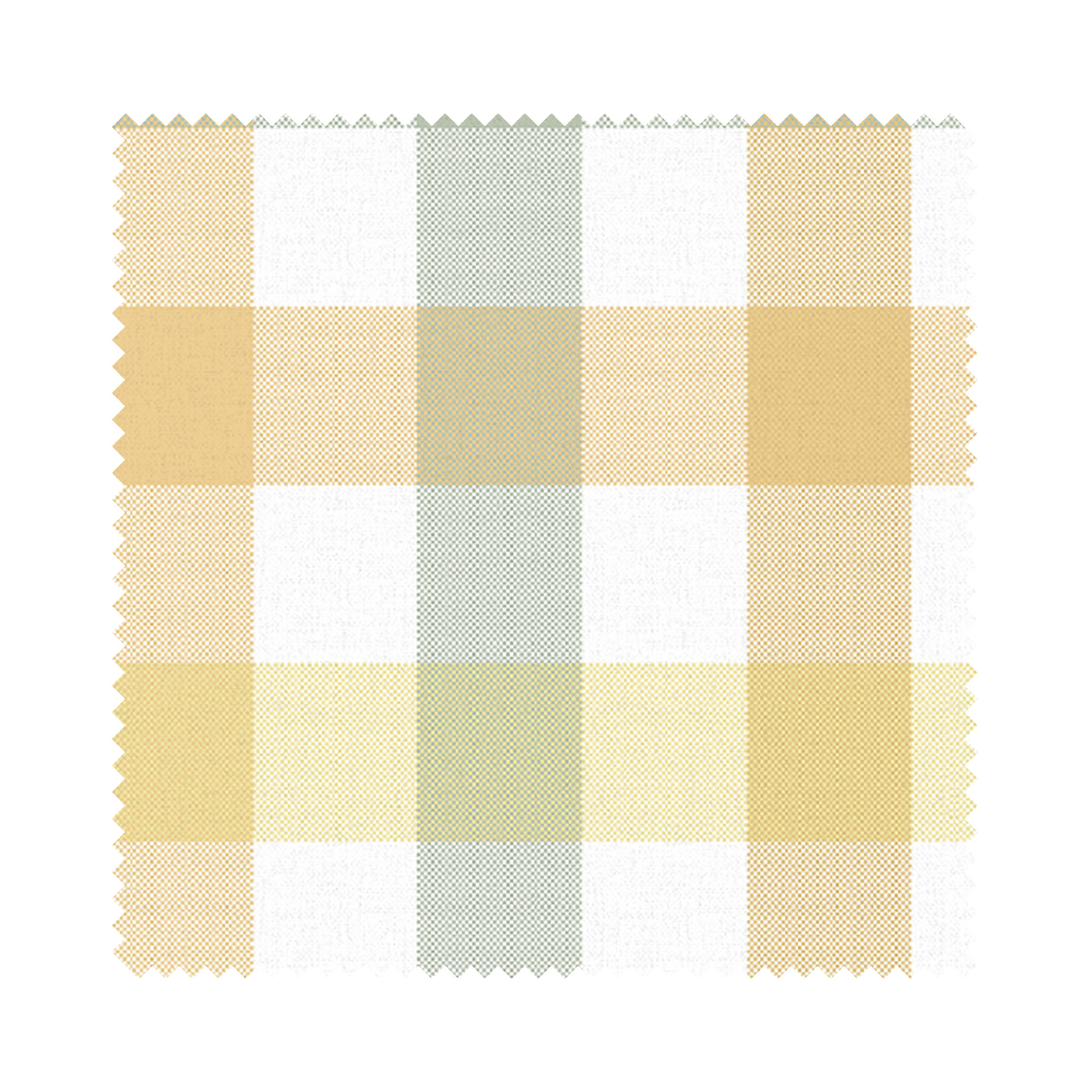 Laura Ashley Cove Check Ochre Wave Curtain - Image 7